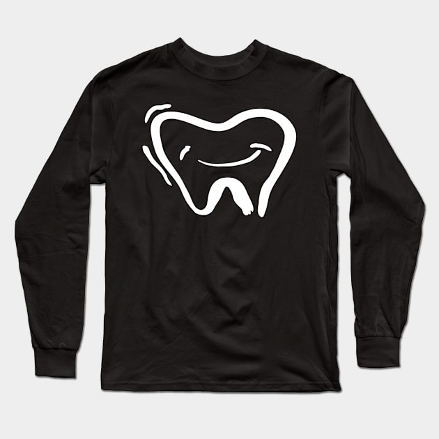 tooth Long Sleeve T-Shirt by FromBerlinGift